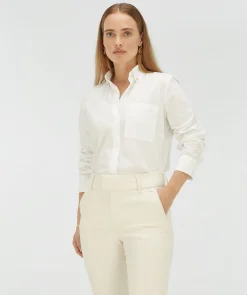 JV Charline fitted blouse - clean white