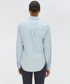 JV Charline fitted blouse - light blue