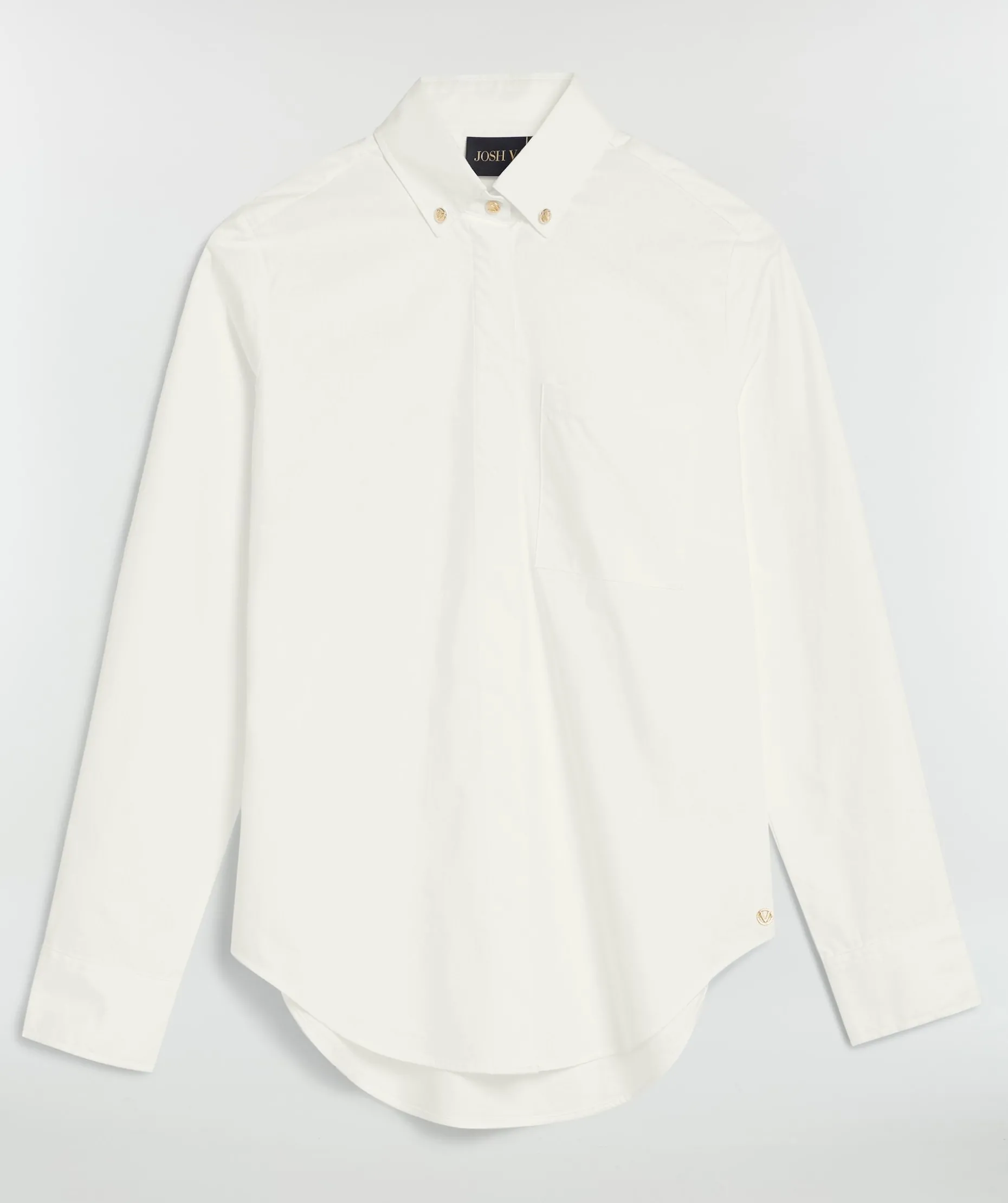 JV Charline fitted blouse - clean white