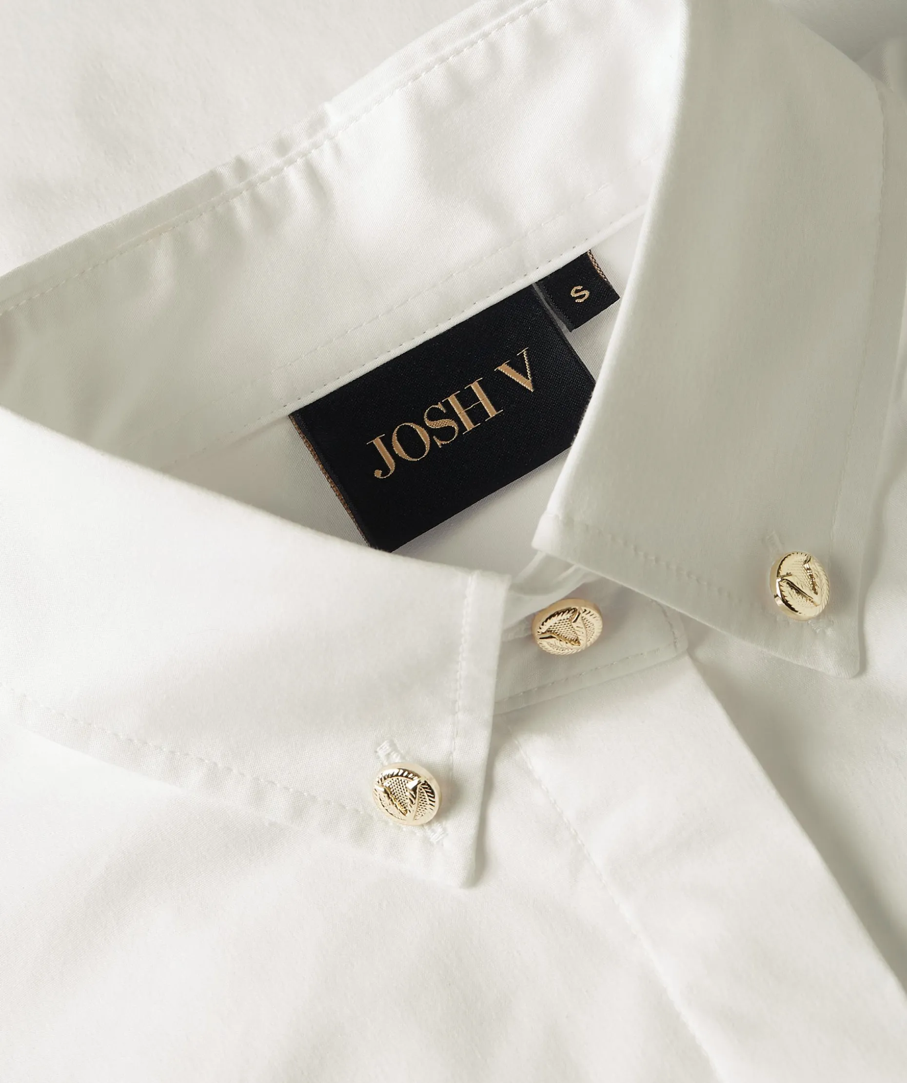 JV Charline fitted blouse - clean white