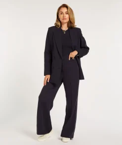 JV DILLEN straight fit blazer - dark blue