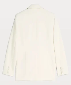 JV DILLEN straight fit blazer - creme white