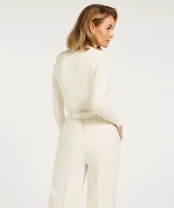 JV FELICE super fitted body - creme white
