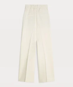 JV KATE high rise wide leg pantalon - creme white