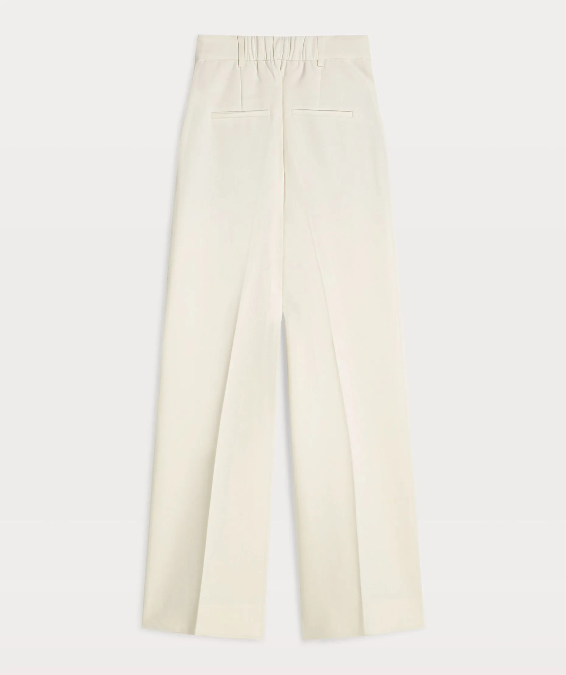 JV KATE high rise wide leg pantalon - creme white