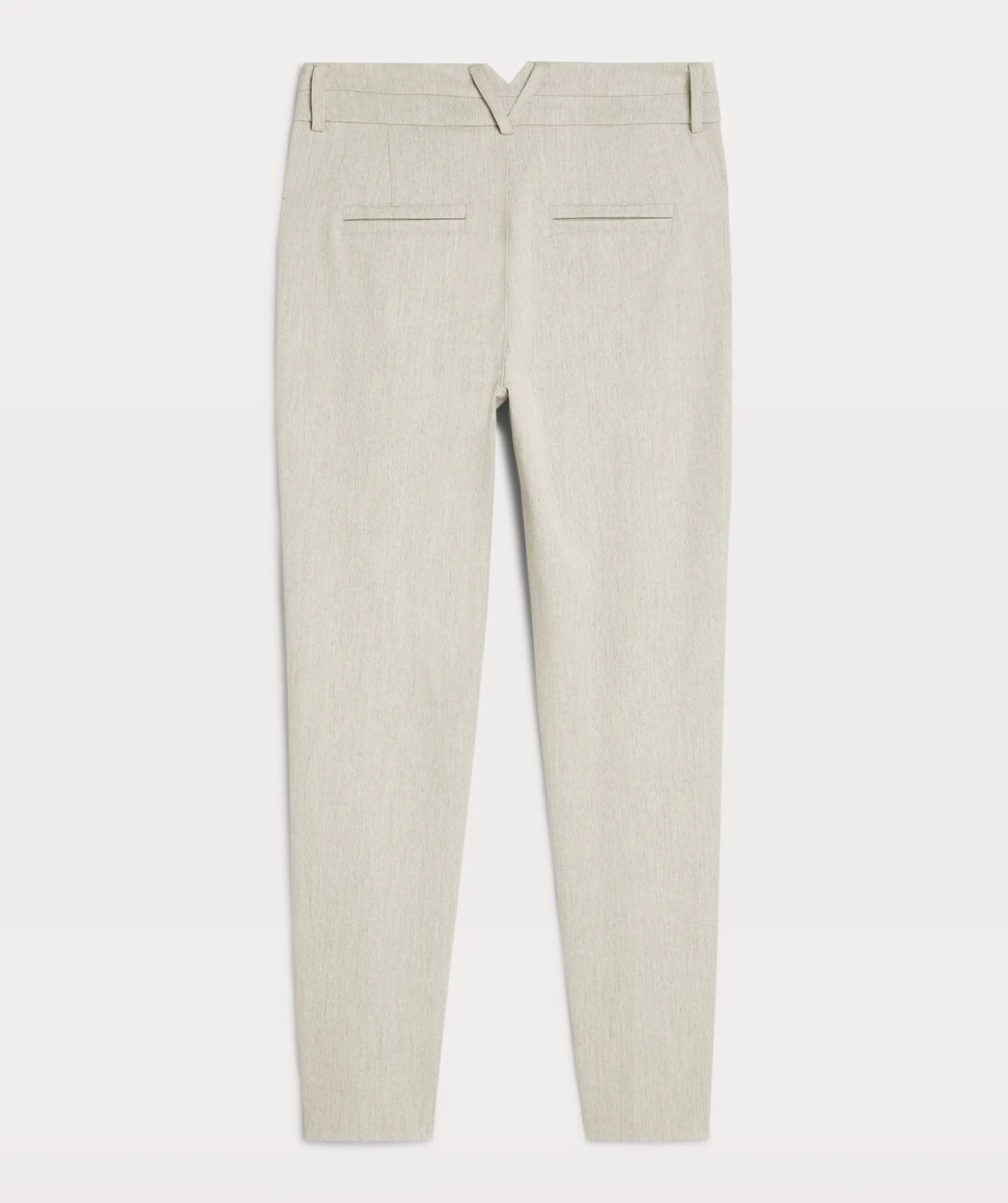 JV KRIS fitted pantalon - light grey melange