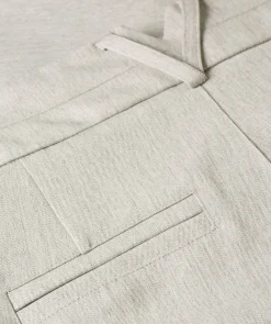 JV KRIS fitted pantalon - light grey melange