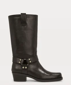 JV LILIAN laarzen van leer - black