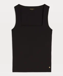 JV LINDE slim fit top - black