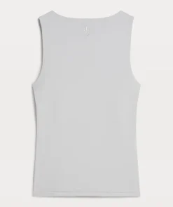 JV LINDE slim fit top - grey