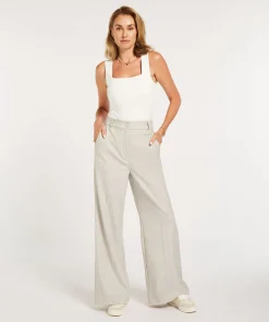 JV LINDE slim fit top - off white