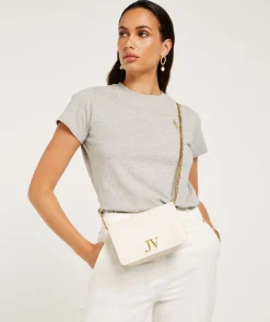 JV RAIZA Tas - cocoon white