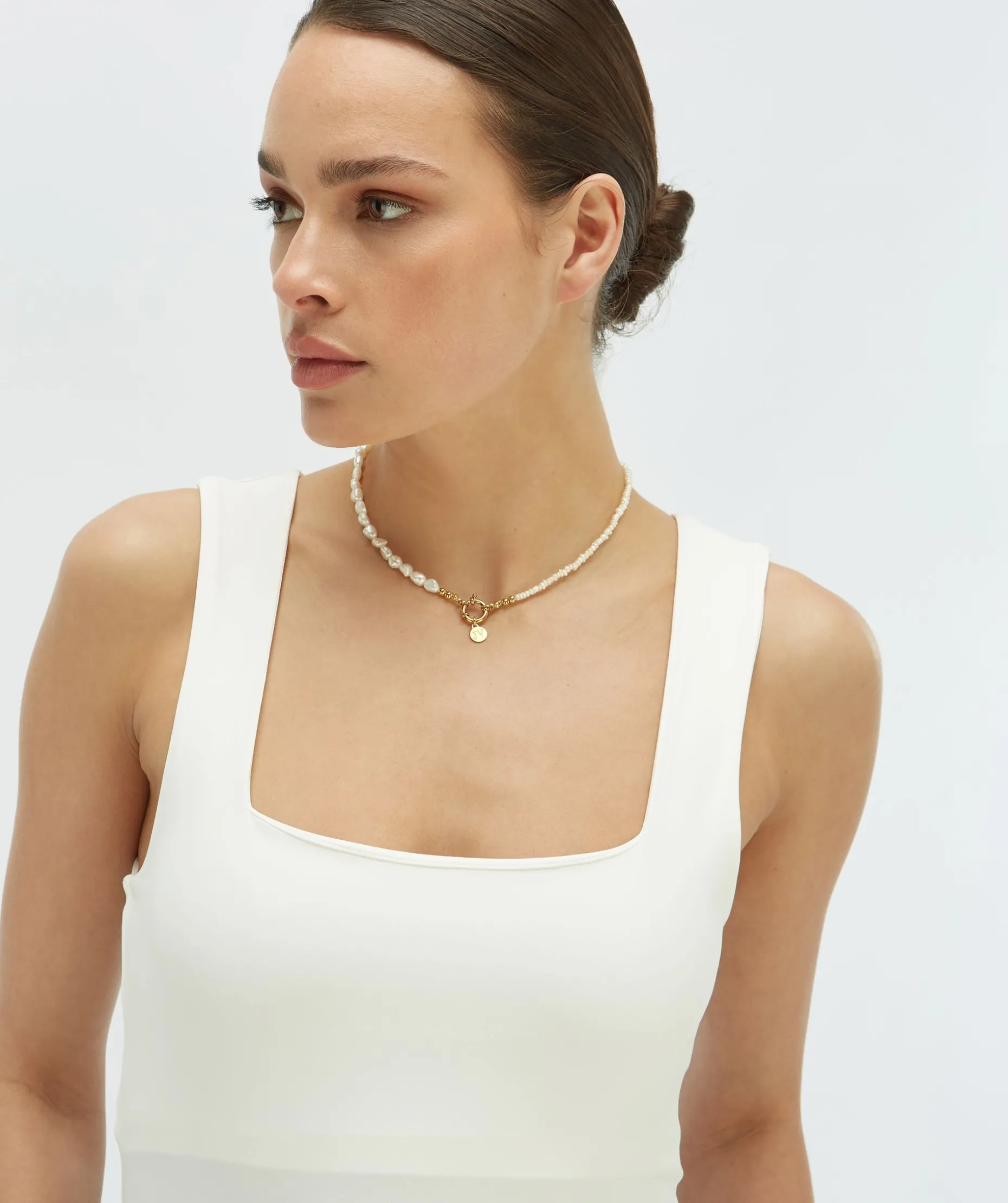 JV SHAHADY Ketting - antique gold