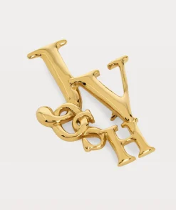 JV SHEAM Broche - antique gold