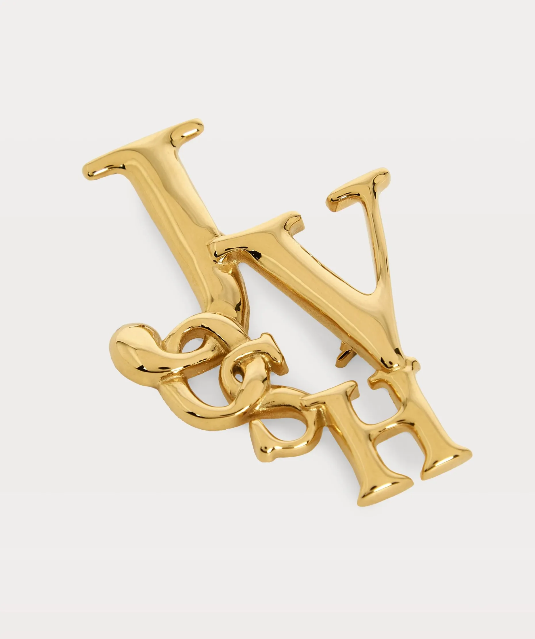JV SHEAM Broche - antique gold