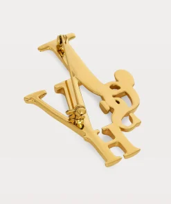 JV SHEAM Broche - antique gold