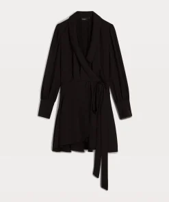 JV TAMAYA regular fit jurk met logo - black