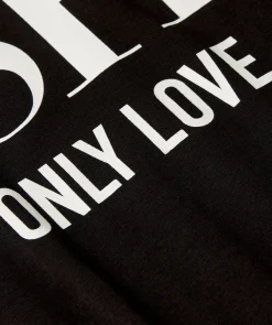JV TEDDY ONLY LOVE T-shirt - black