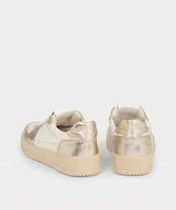 JV WINONA sneakers van leer - gold
