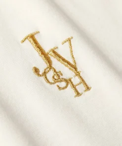 JV ZOE EMBROIDERY slim fit T-shirt - off white