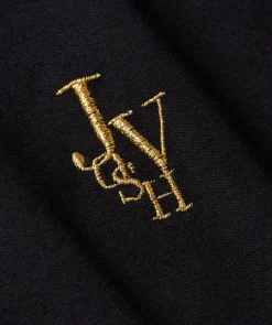 JV ZOE EMBROIDERY slim fit T-shirt - black