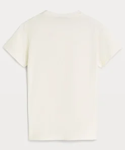 JV ZOE EMBROIDERY slim fit T-shirt - off white
