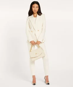 JV ZOYA getailleerde blazer - creme white