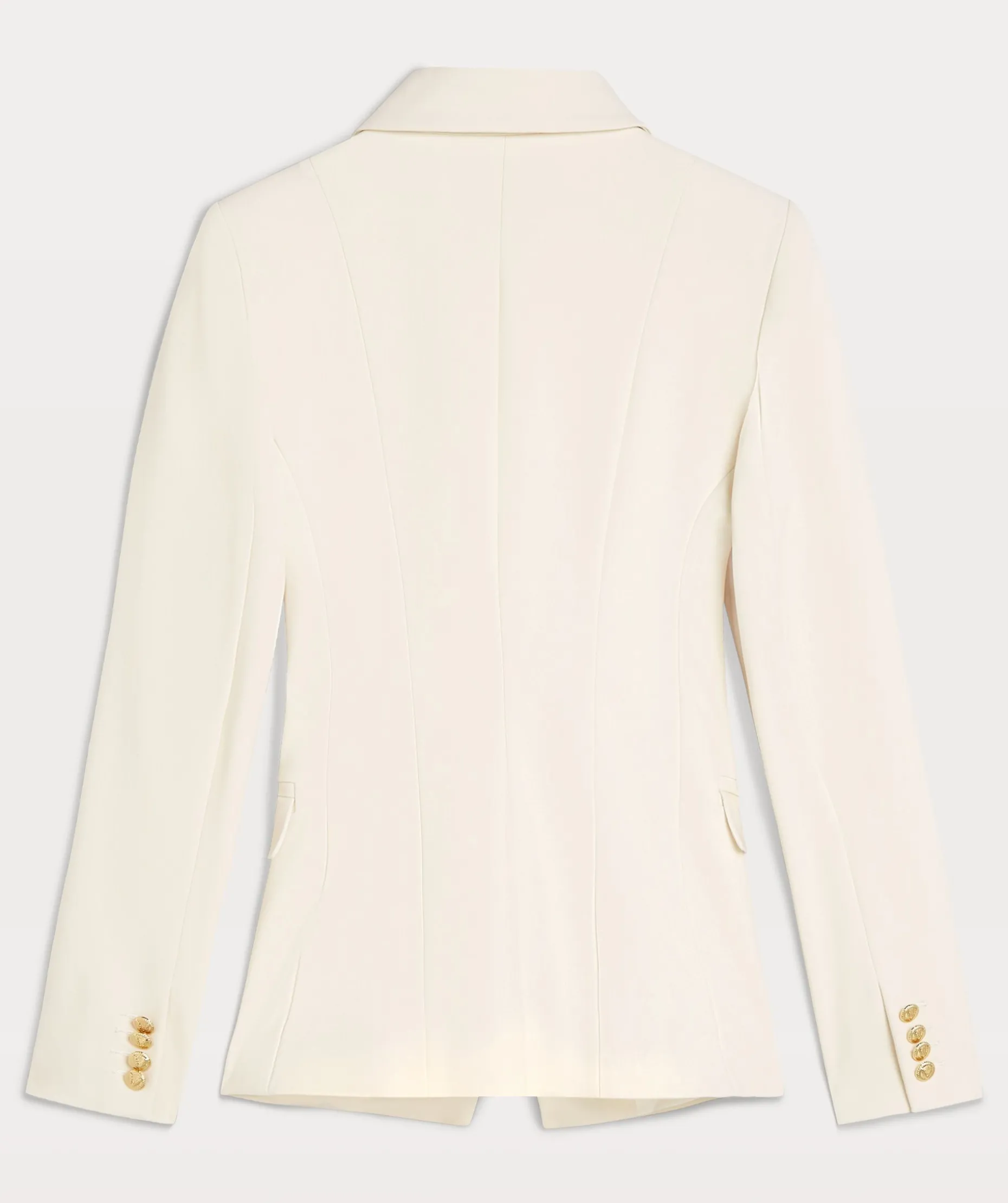 JV ZOYA getailleerde blazer - creme white