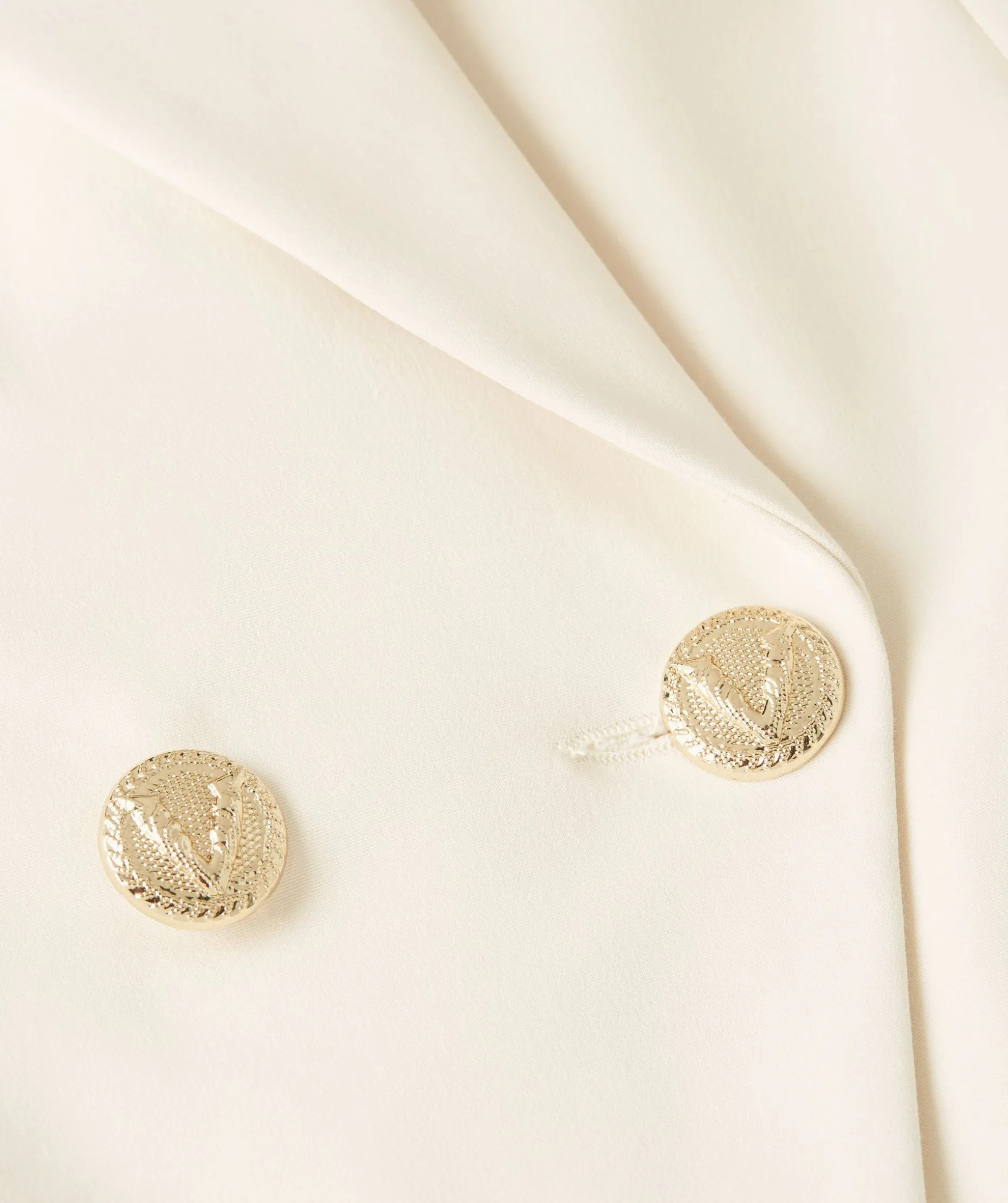 JV ZOYA getailleerde blazer - creme white