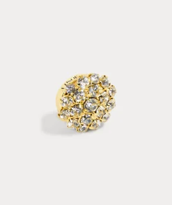 KARLIJN button cover - champagne gold