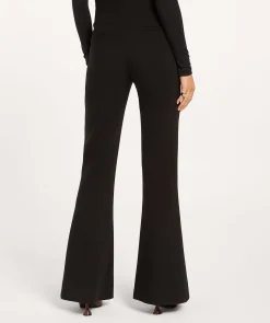 KIT fitted flared pantalon - black