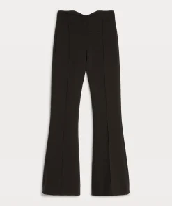 KIT fitted flared pantalon - black