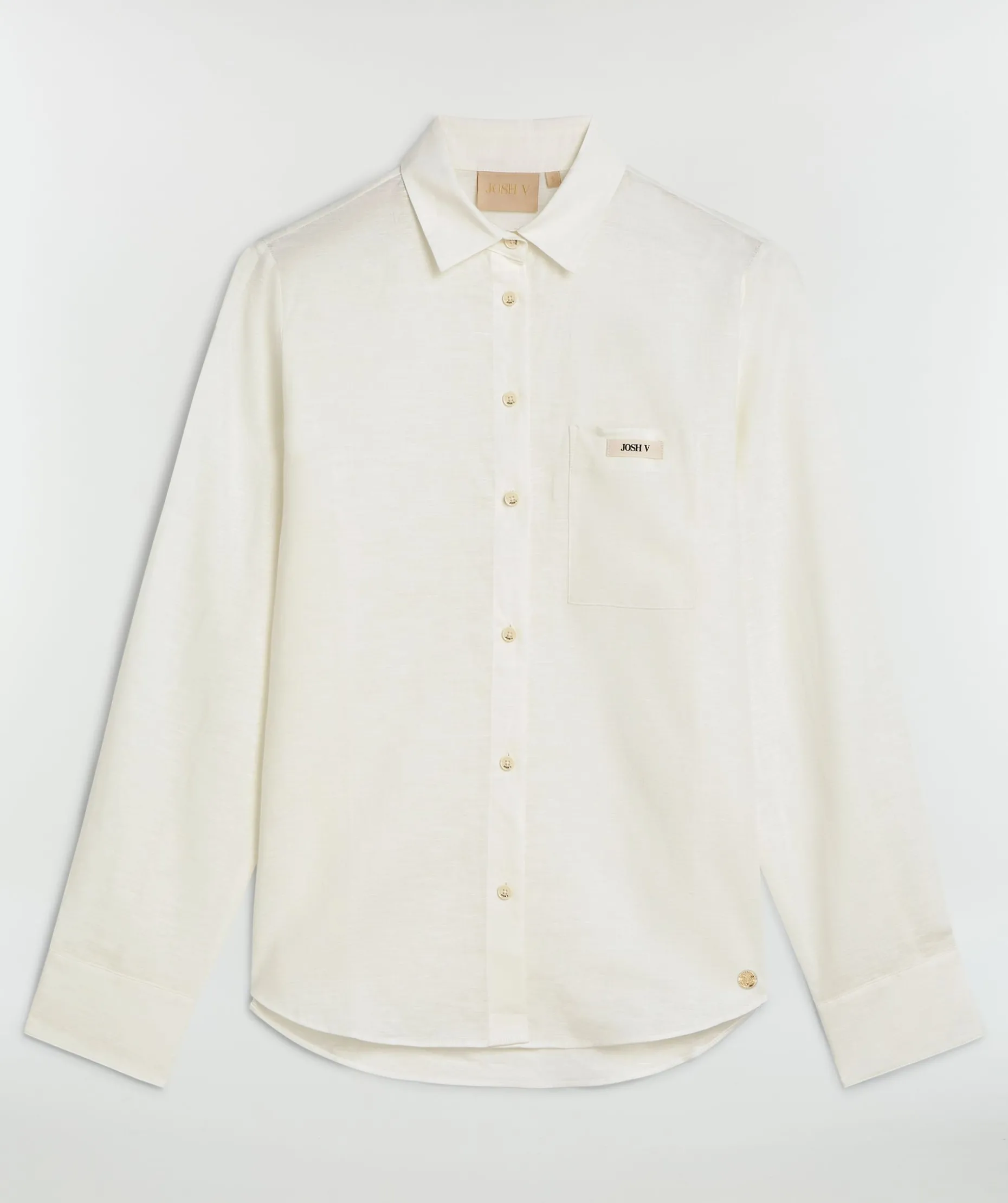 LAMAR regular fit blouse - off white