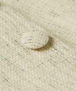 LOTTI bouclé skort met lurex - light ecru