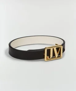 MAAIKE reversible armband - black off white