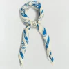 MARLIE sjaal van katoen - bright blue