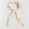 MARLIE sjaal van katoen - light mink