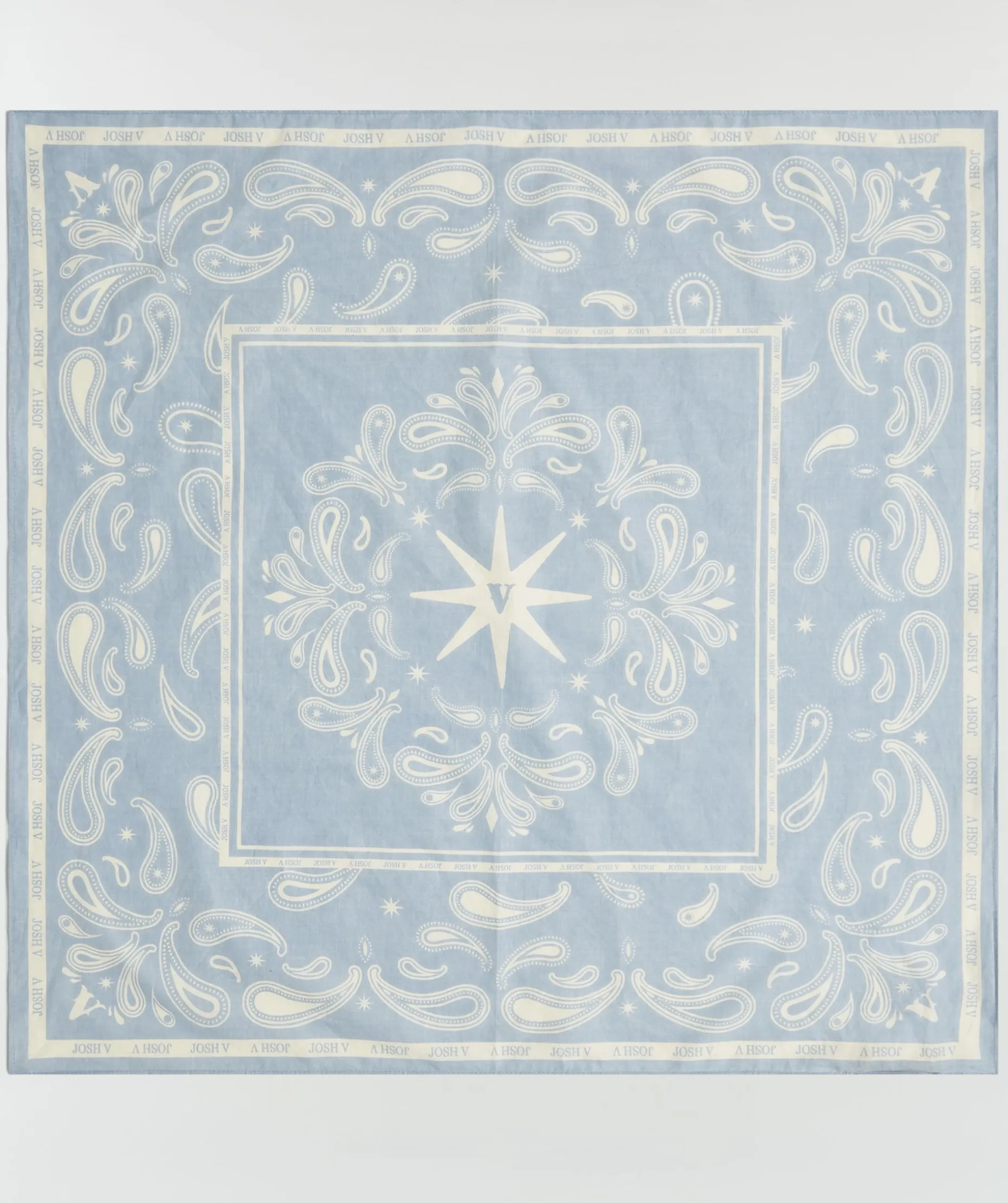 MARLIE sjaal van katoen - sky blue