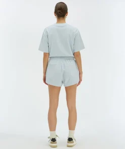 MIAH regular fit shorts van badstof - sky blue