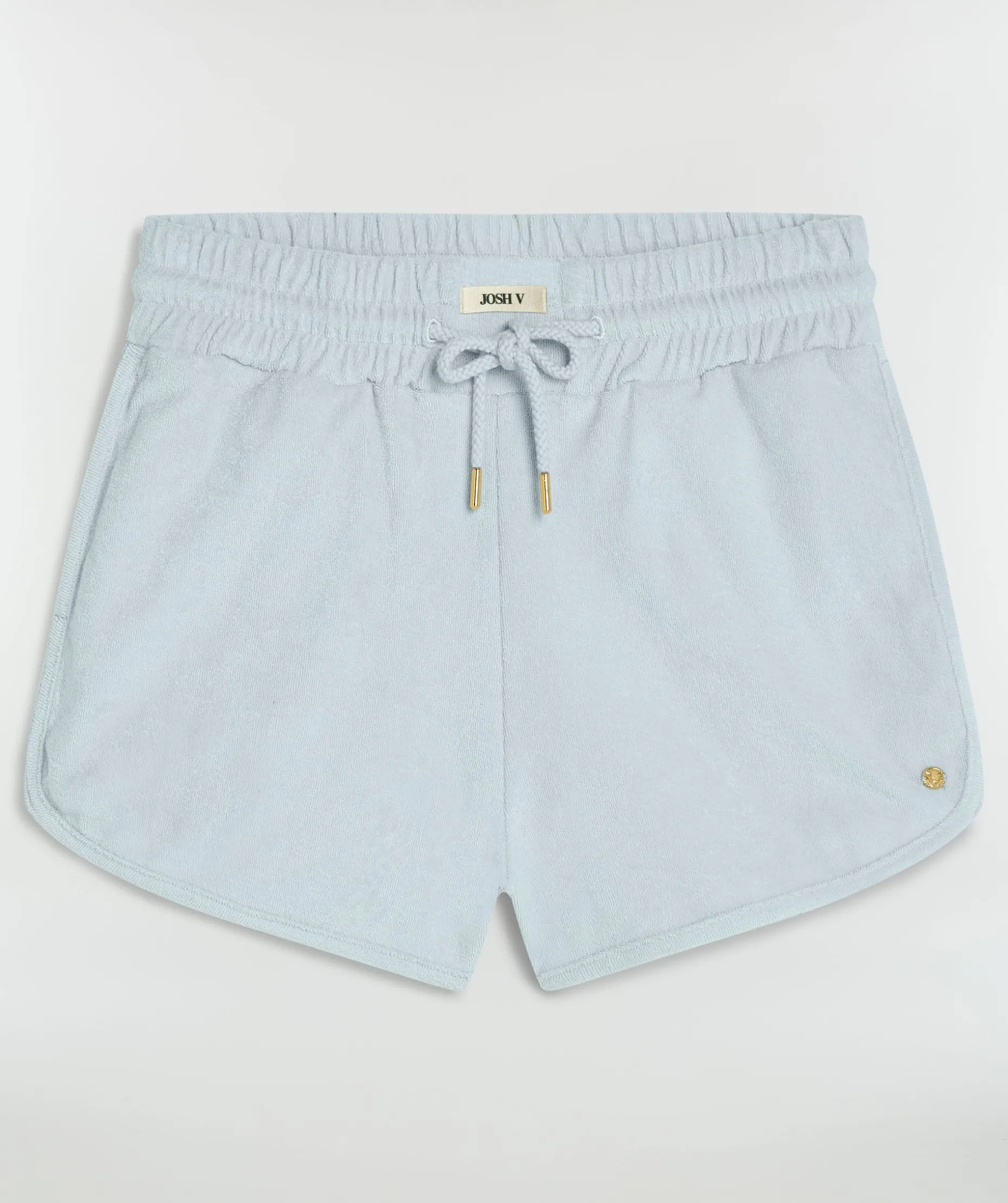 MIAH regular fit shorts van badstof - sky blue