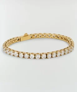 NAYA armband met sierstenen - antique gold