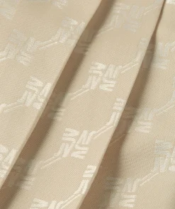 NENA minirok met logoprint - ecru