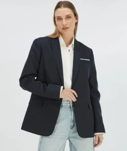 “Nick’s blazer” – DANEA boyfriend blazer - dark navy