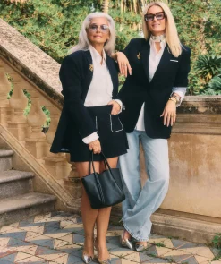 “Nick’s blazer” – DANEA boyfriend blazer - dark navy