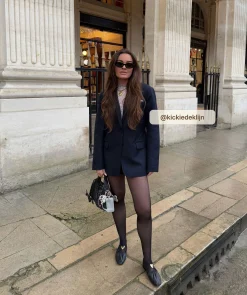 “Nick’s blazer” – DANEA boyfriend blazer - dark navy