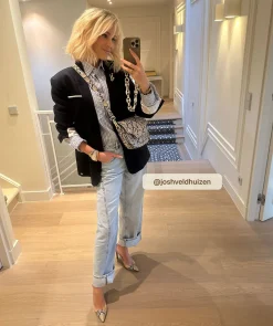 “Nick’s blazer” – DANEA boyfriend blazer - dark navy