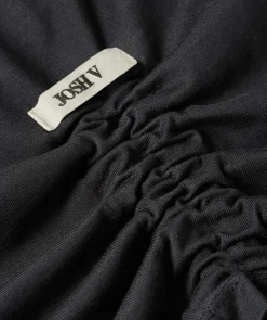 NOMA T-shirt met trekkoord - black