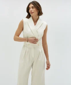 OAKLYN regular fit jumpsuit - off white