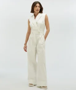 OAKLYN regular fit jumpsuit - off white
