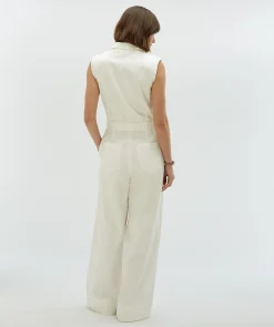 OAKLYN regular fit jumpsuit - off white